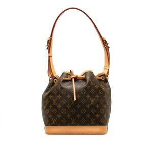 LOUIS VUITTON Brown Monogram Leather Shoulder Bag